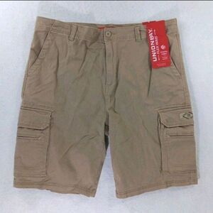 Union Bay Flex Waist Cargo Shorts Men's Size 42 Tan *